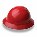 Americana Full Brim Hard Hat w/ 4 Point Slide Lock - Red